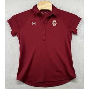 Under Armour‎ Charleston Cougars HeatGear Polo Shirt Burgandy Women's Size M